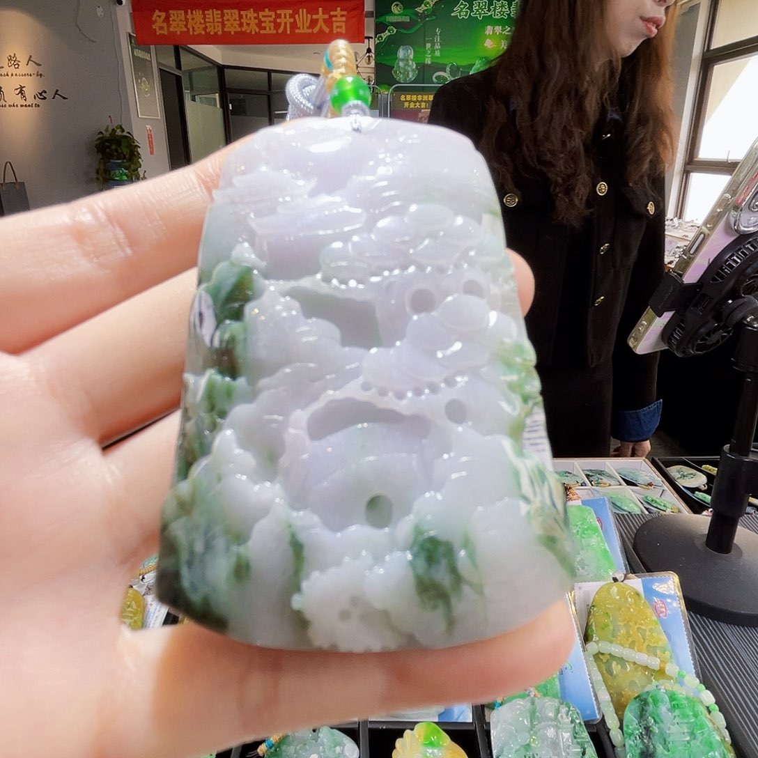 颈饰未镶嵌翡翠翡翠