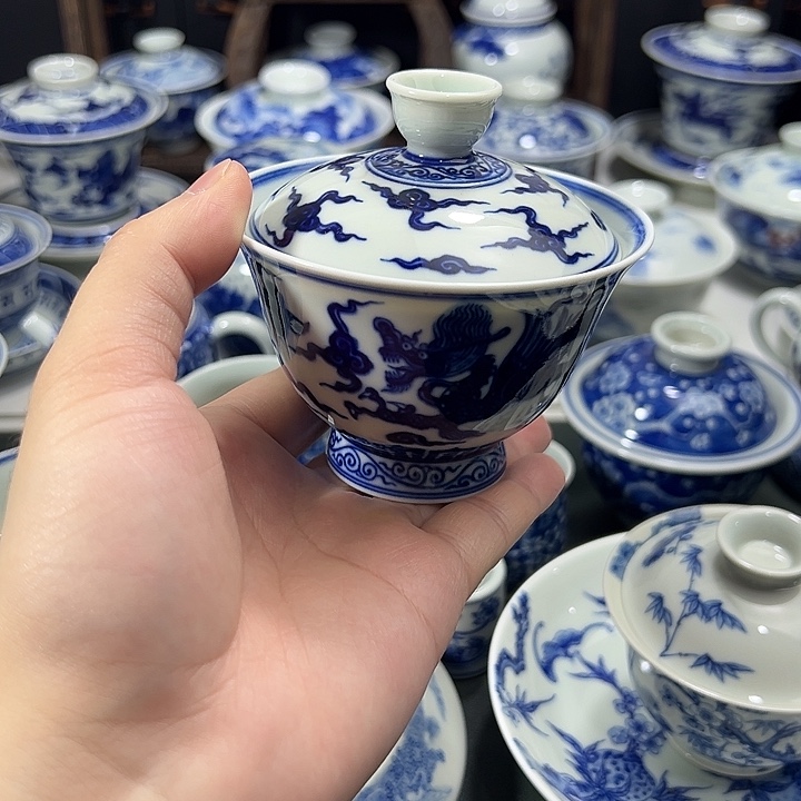 微瑕柴窑明飞龙两才