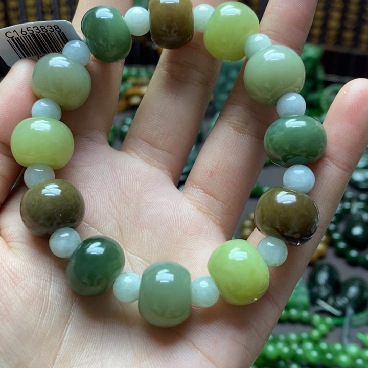 和田玉手串未镶嵌