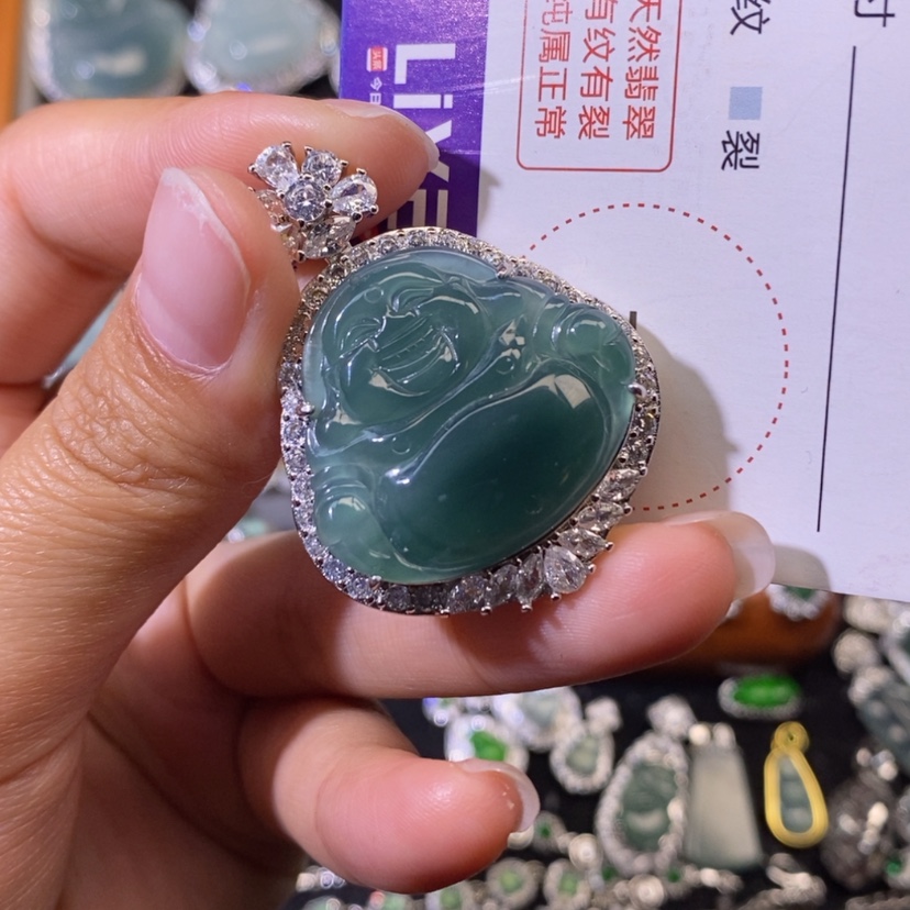 【闪购商品】翡翠项链未镶嵌天然