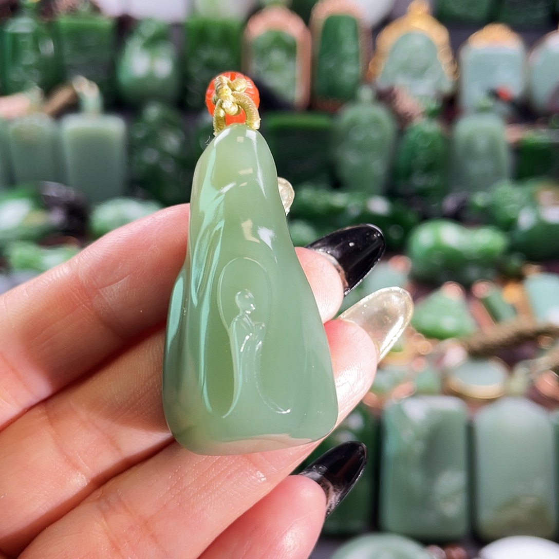 和田玉挂件未镶嵌