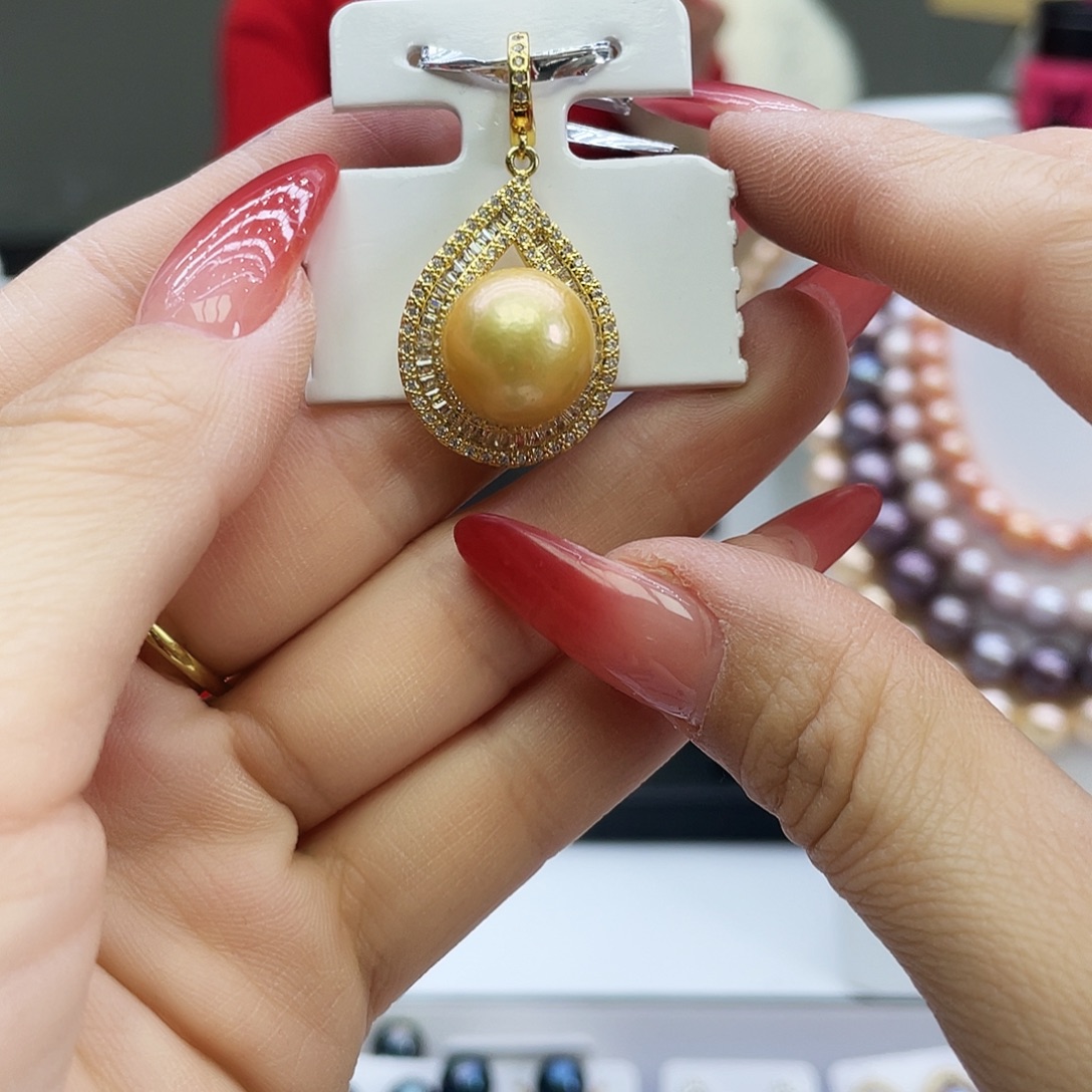 吊坠未镶嵌淡水珍珠