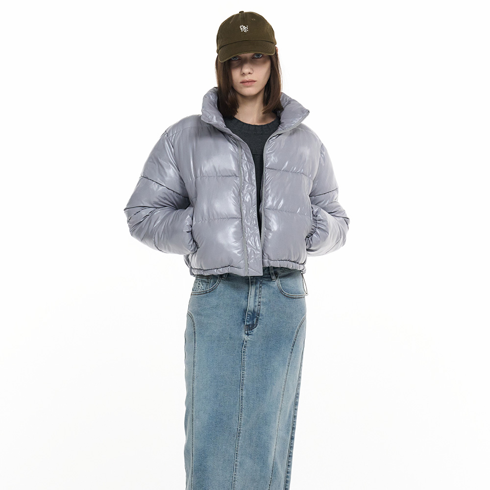 GENERAL IDEA BY BUMSUK星星闪钻千禧风棉服外套7509