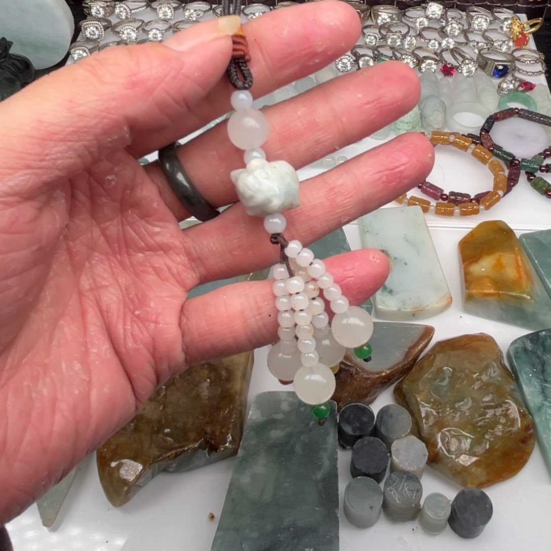 颈饰未镶嵌翡翠翡翠