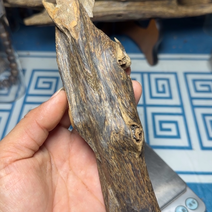 木质绿奇陆河虫漏39克