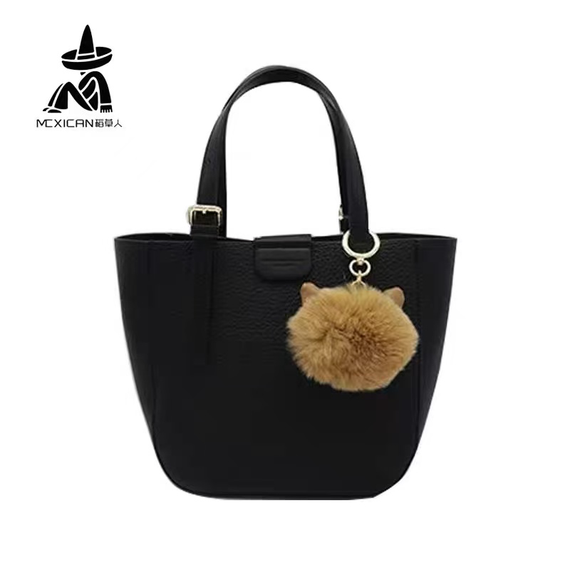 稻草人女包2025新款个性简约单肩包斜挎包菜篮子包时尚百搭送朋友