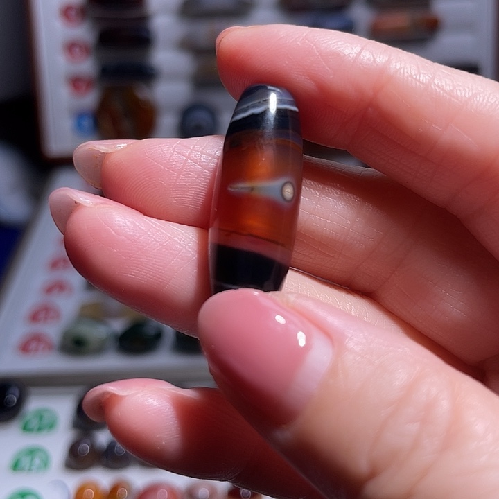 小***哥玛瑙未镶嵌吊坠玛瑙珠