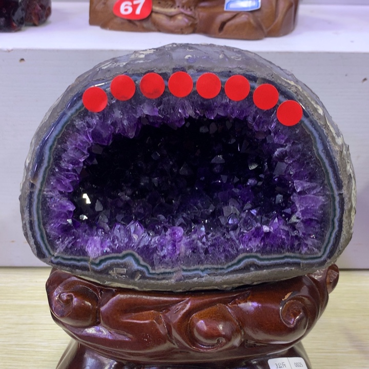 紫晶大型摆件（非配饰）未镶嵌蛋