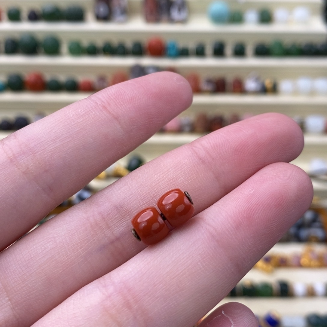 南红玛瑙未镶嵌颈饰