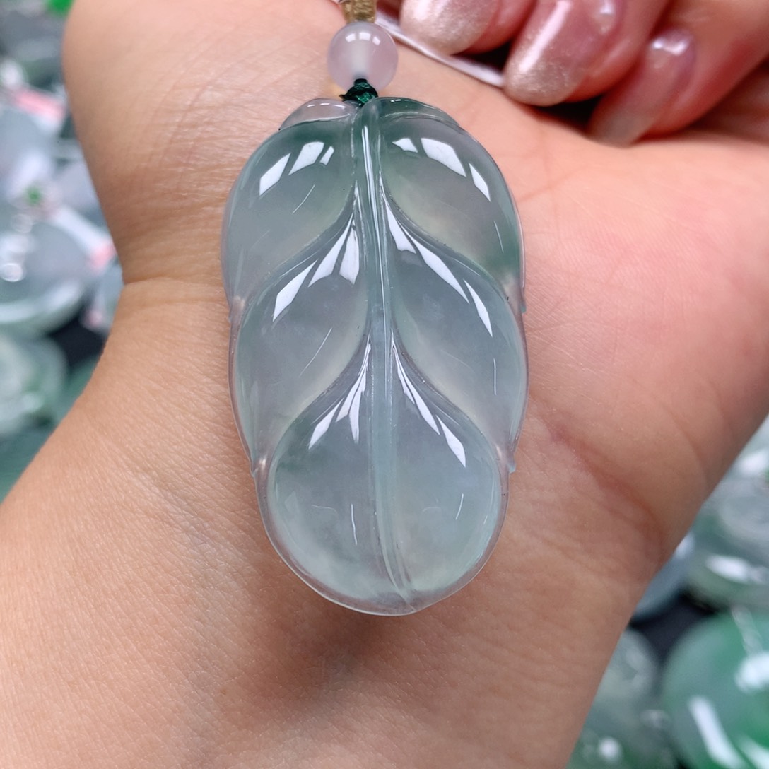 翡翠颈饰未镶嵌嘟*宝天然翡翠