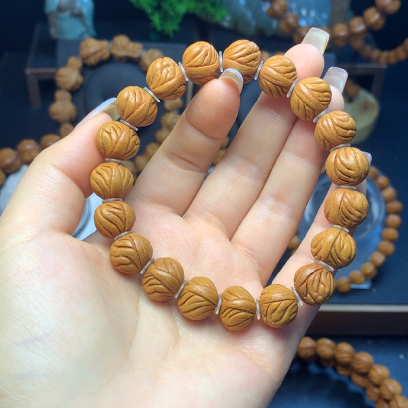 【闪购商品】桃核手串小元宝13手串