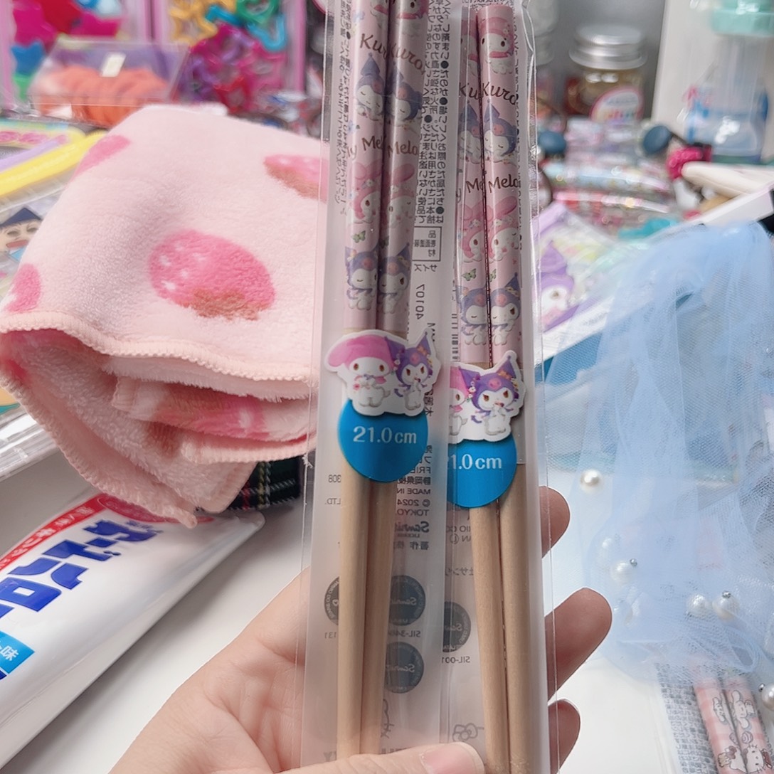 日本筷子2双装美乐蒂