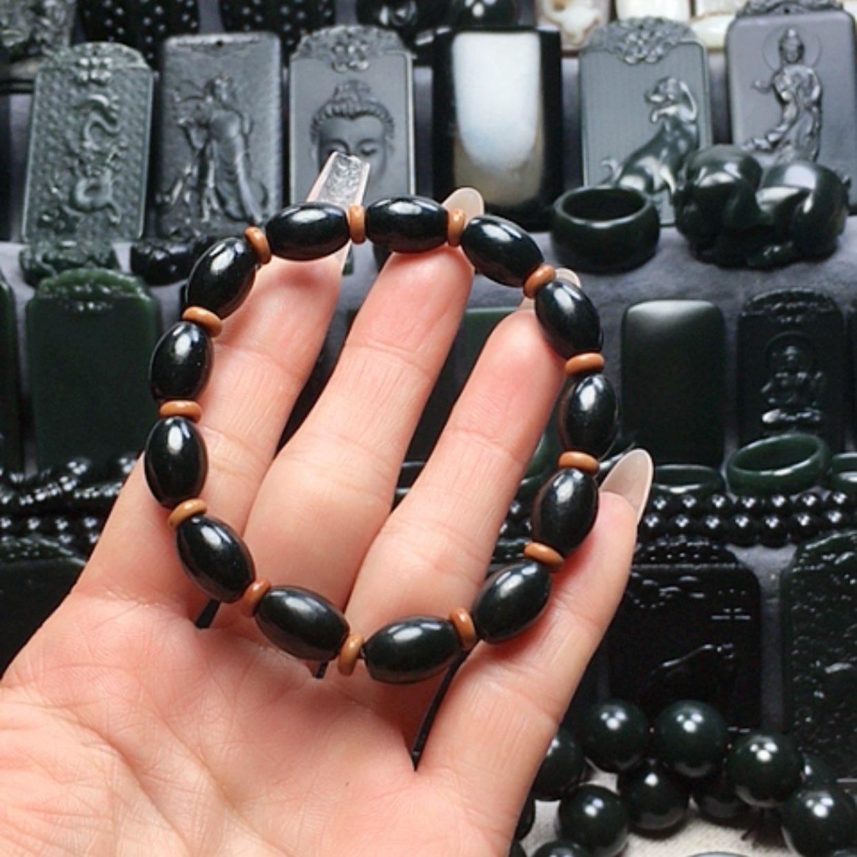 【闪购商品】和田玉手串未镶嵌