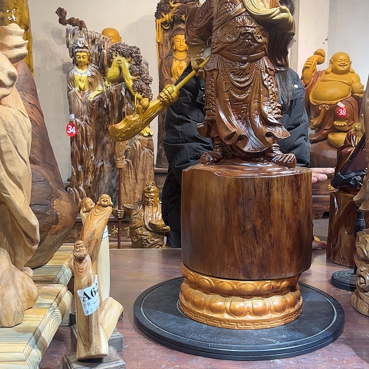 香榧木香樟木雕刻