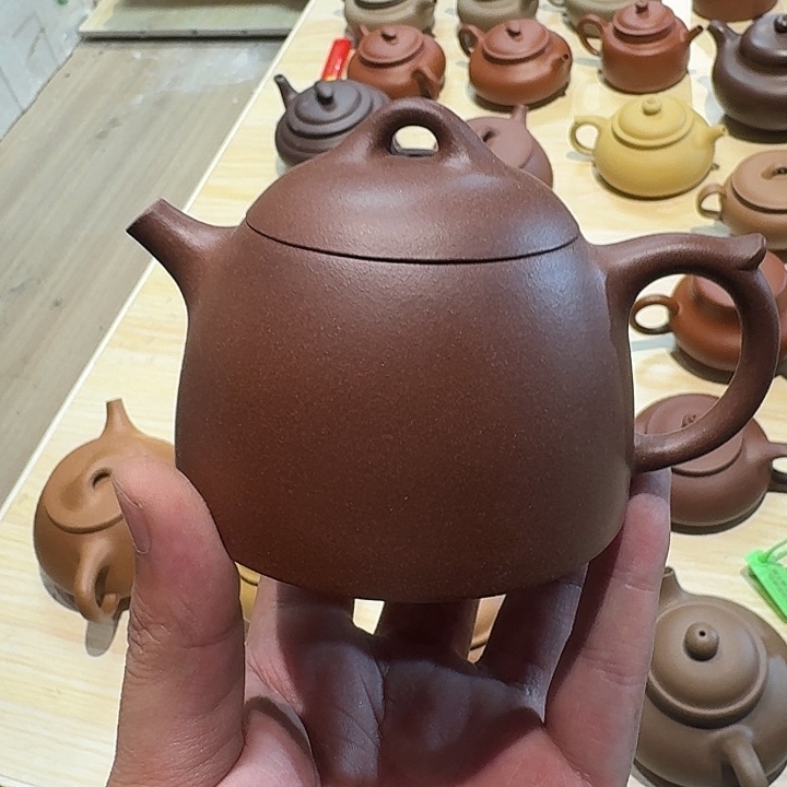 紫砂茶壶宜兴紫砂微瑕