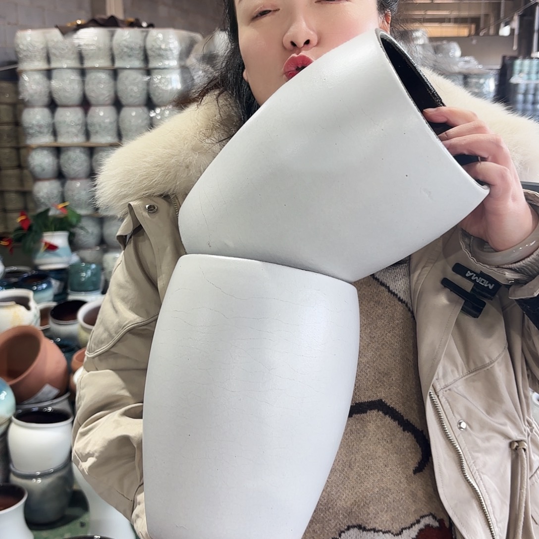 正品两个高24/15红陶