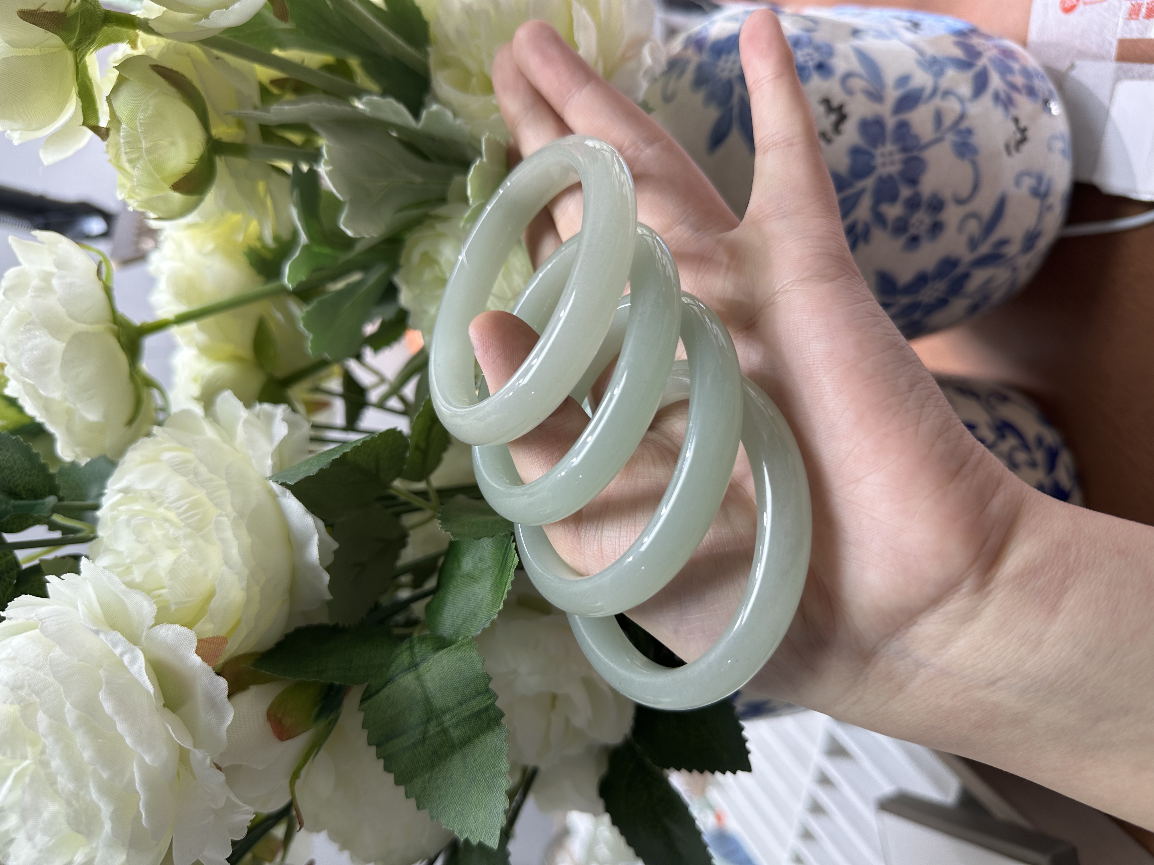 “晴水”老料天然东陵玉晴水色大气淑女仙女气质（多样性发其一） 