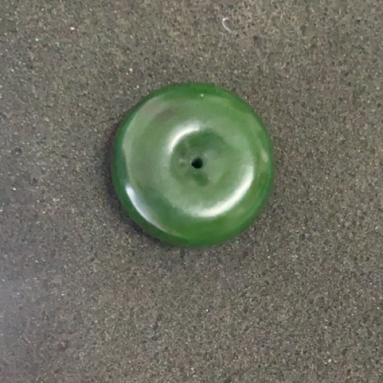 精品和田玉碧玉平安扣