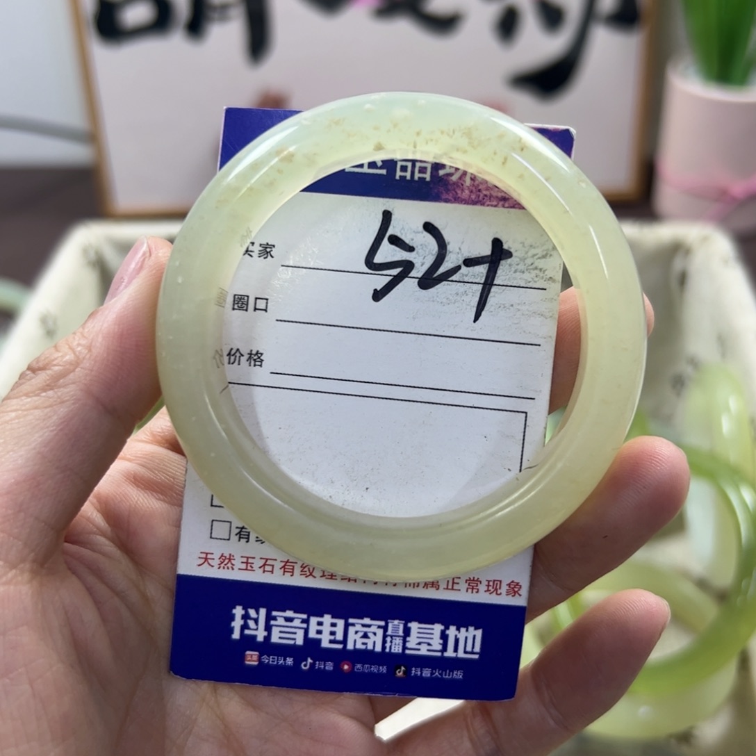 蛇纹石玉手镯未镶嵌313