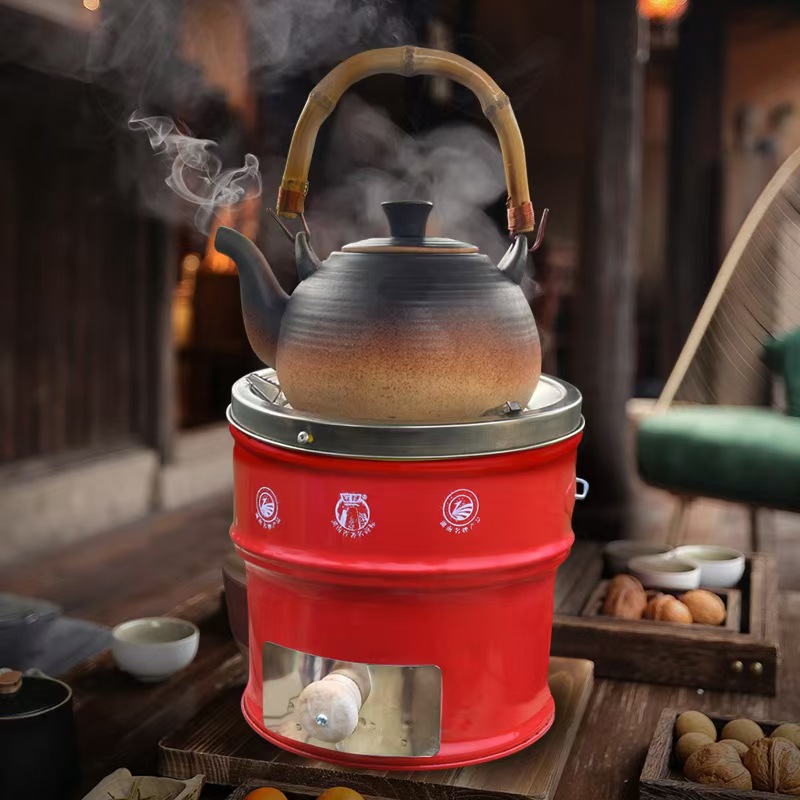 万家抽屉式多功能炭炉煲汤熬粥取暖烤火煮茶炉子碳炉火锅野炊炉具