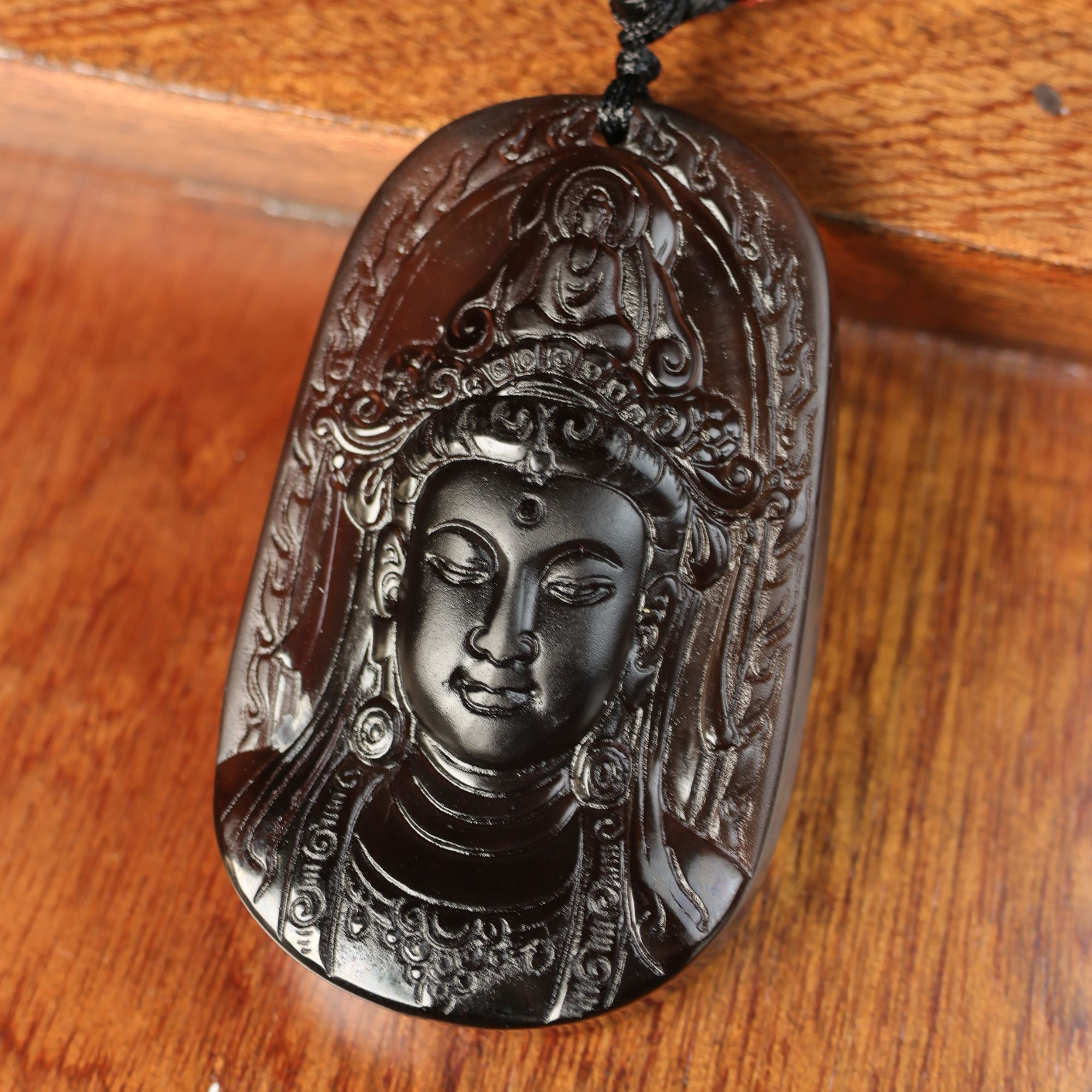 心浪珠宝店-新人福利黑曜度母观音DX18