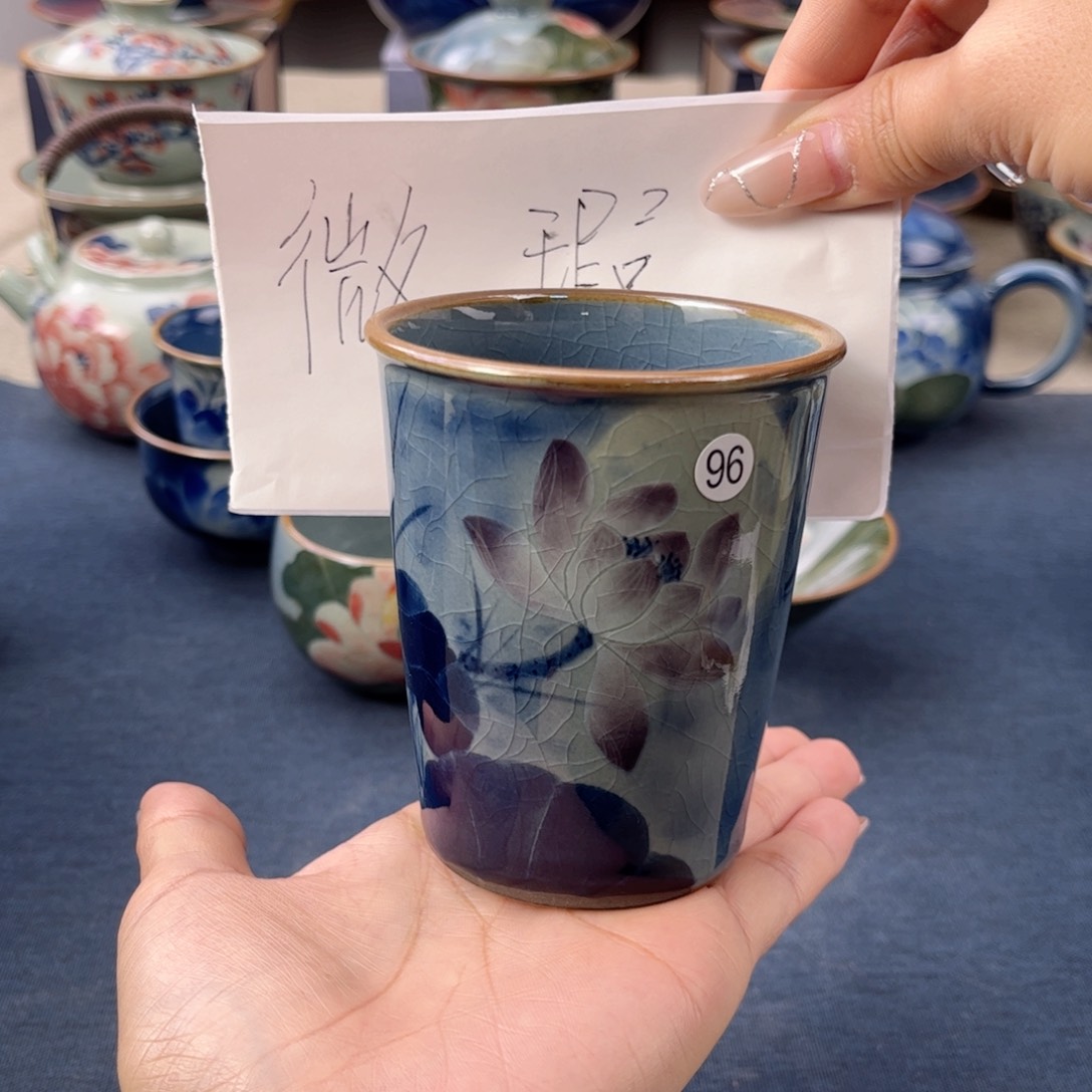 杯景德镇手绘手工茶具