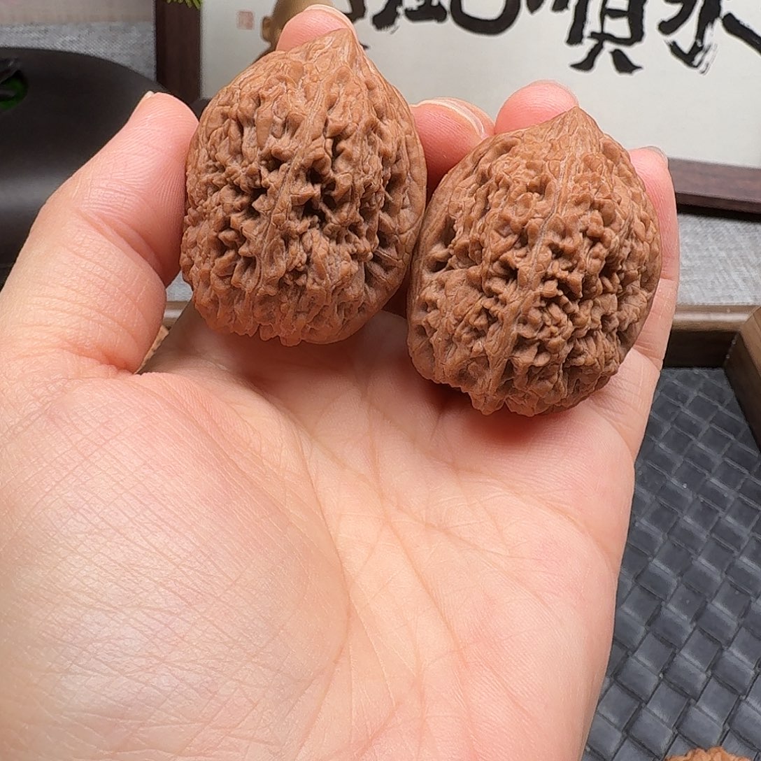 文玩核桃吊坠全品蒜头35