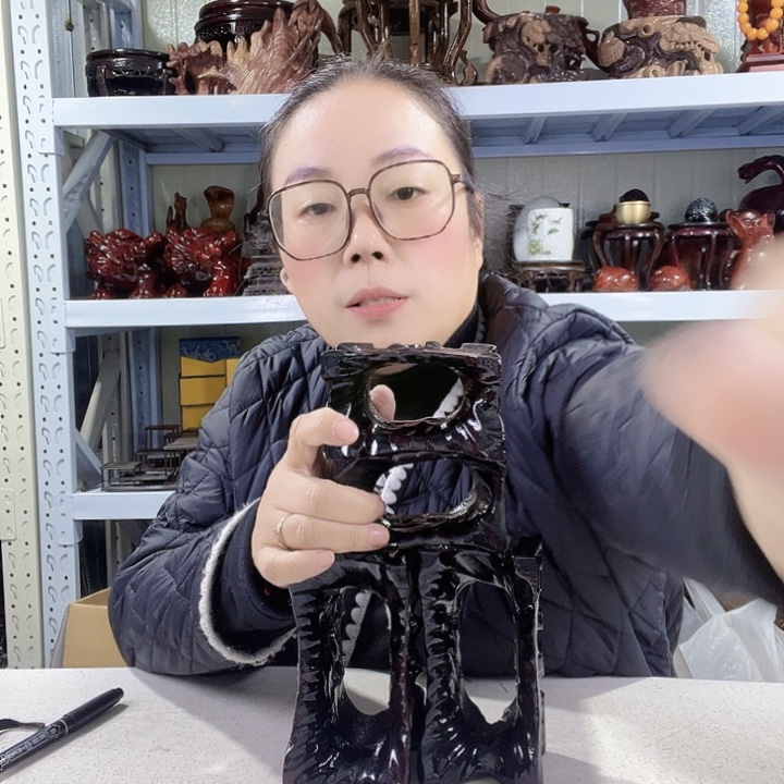 乐***族木A越南马拉丝实木底座