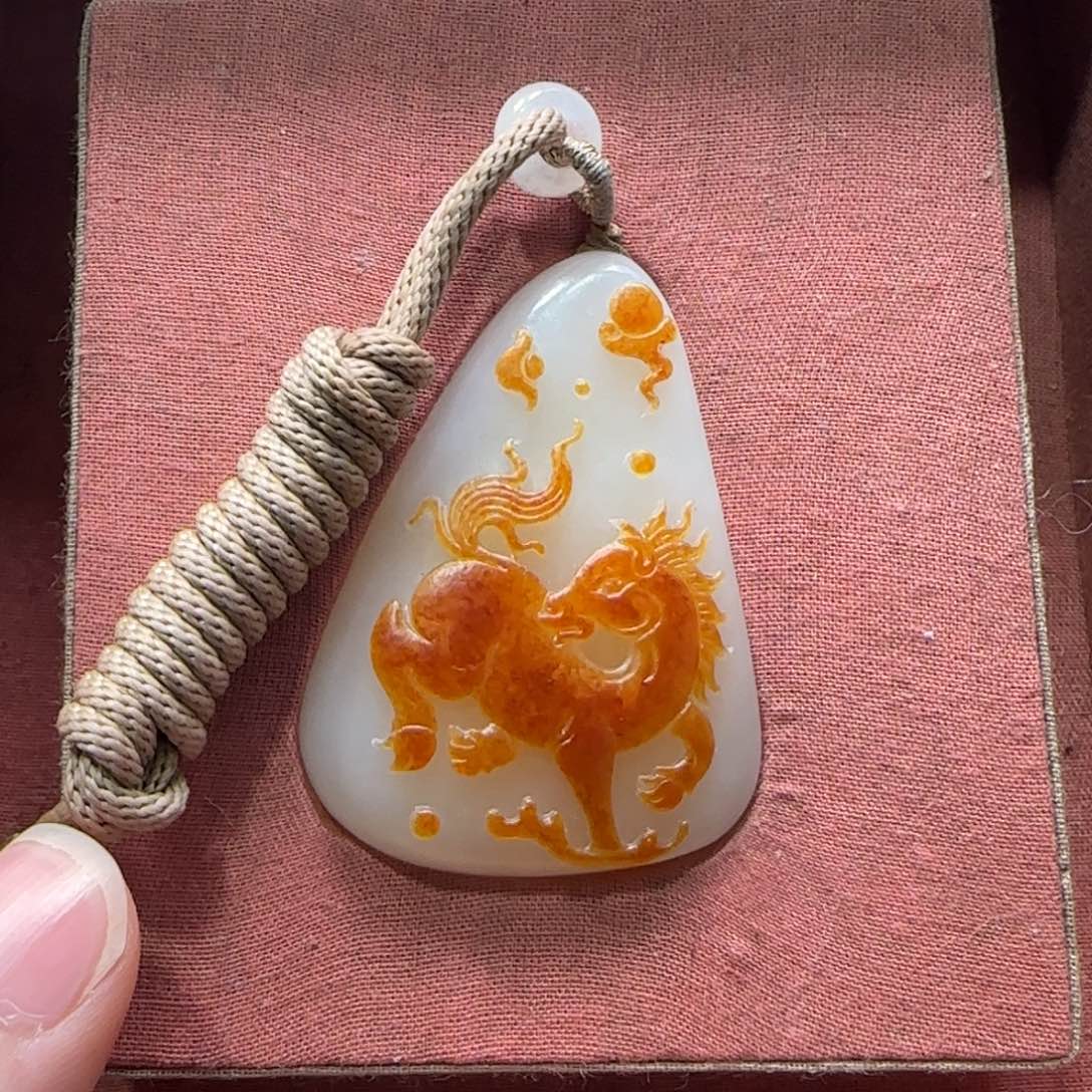 和田玉挂件未镶嵌