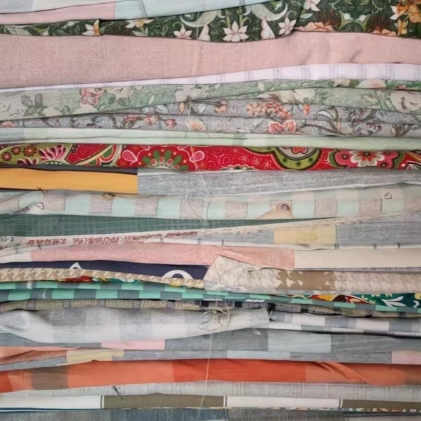 纯棉斜纹布头一米价颜色随机