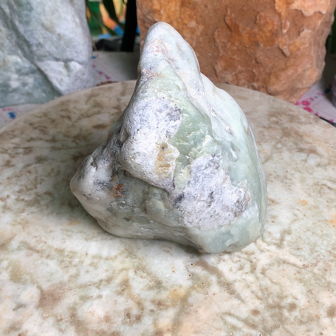 合金蛇纹石玉珠宝半成品
