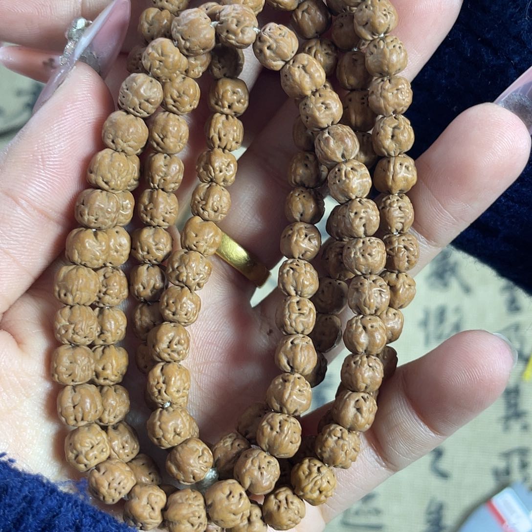 金刚菩提手串吃***醋原装佛手108