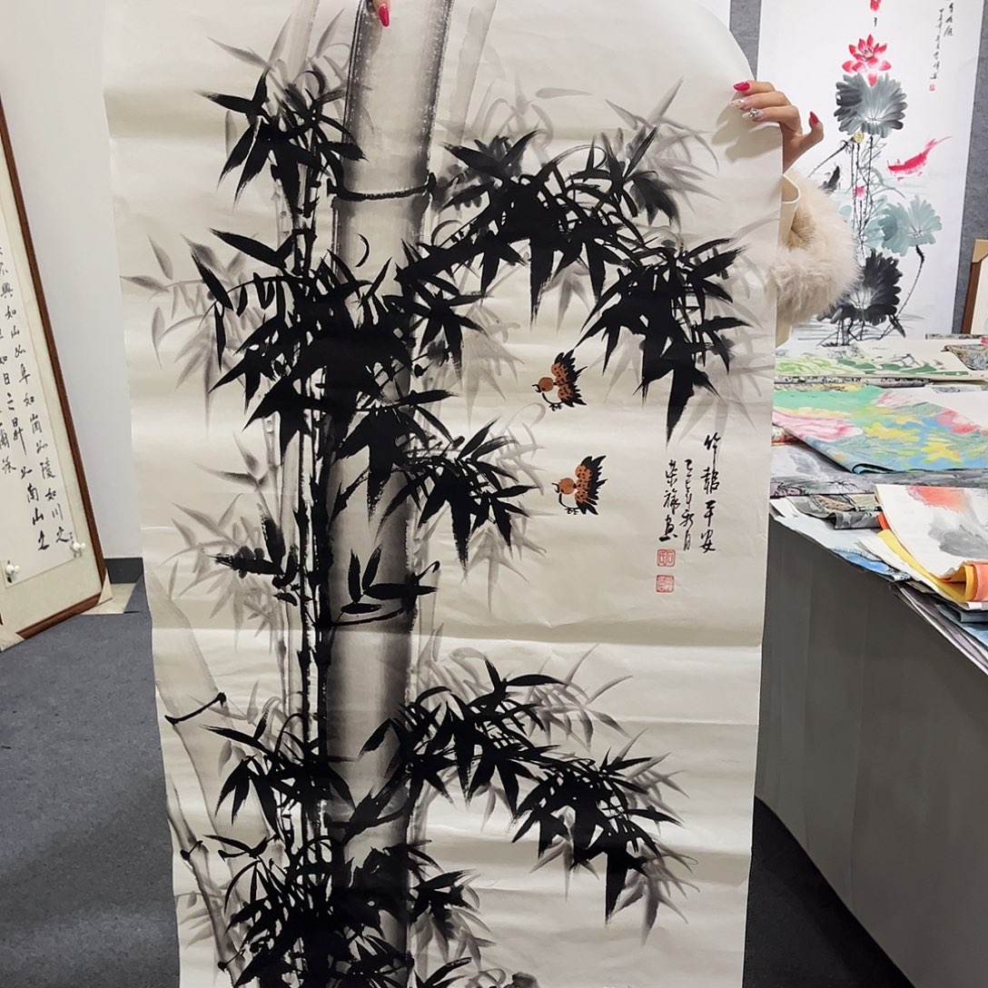 国画LT精品单幅任发140x70