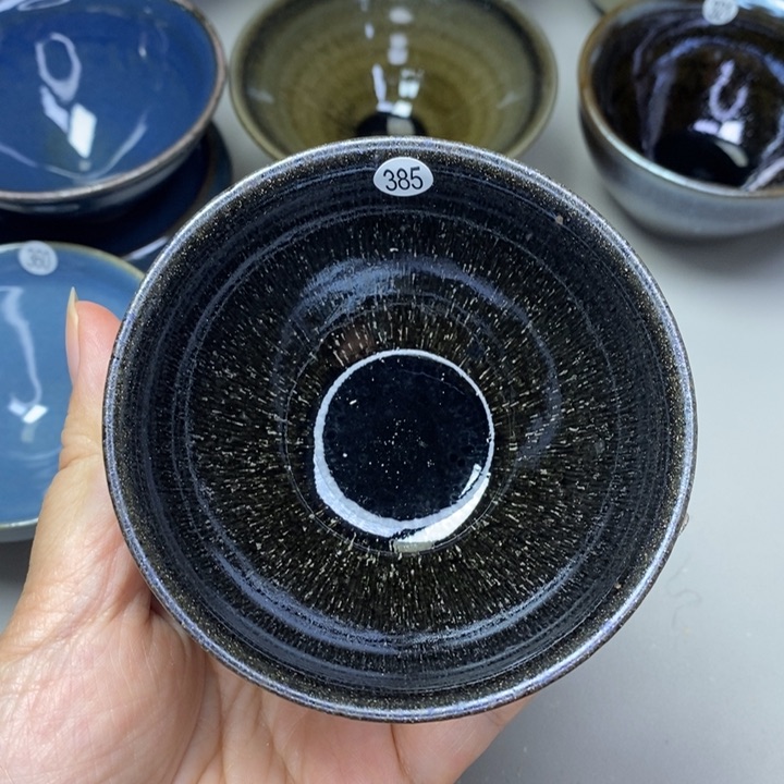 茶盏建窑建盏柴烧主人杯