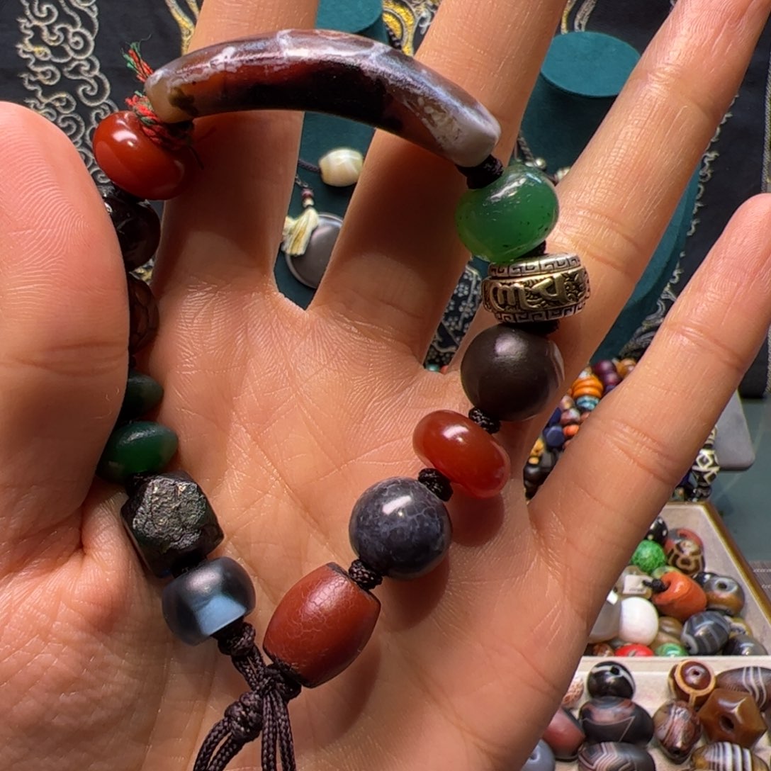 玛瑙/玉髓手链未镶嵌