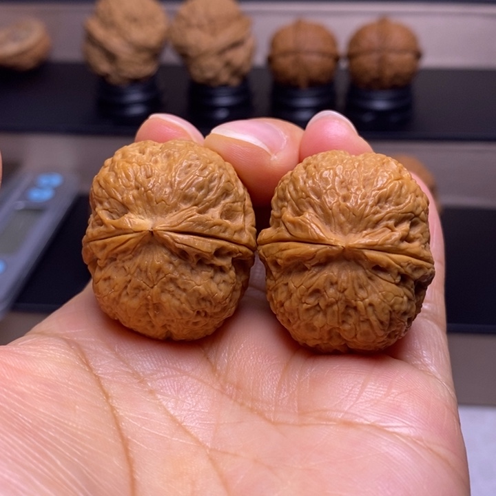 把件文玩核桃玲珑骰子31