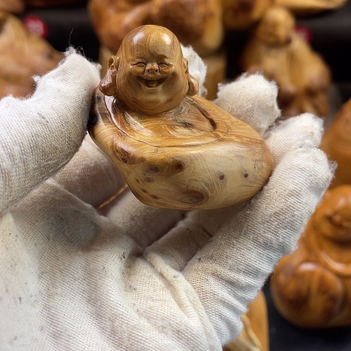 柏木（崖柏）米勒手把件