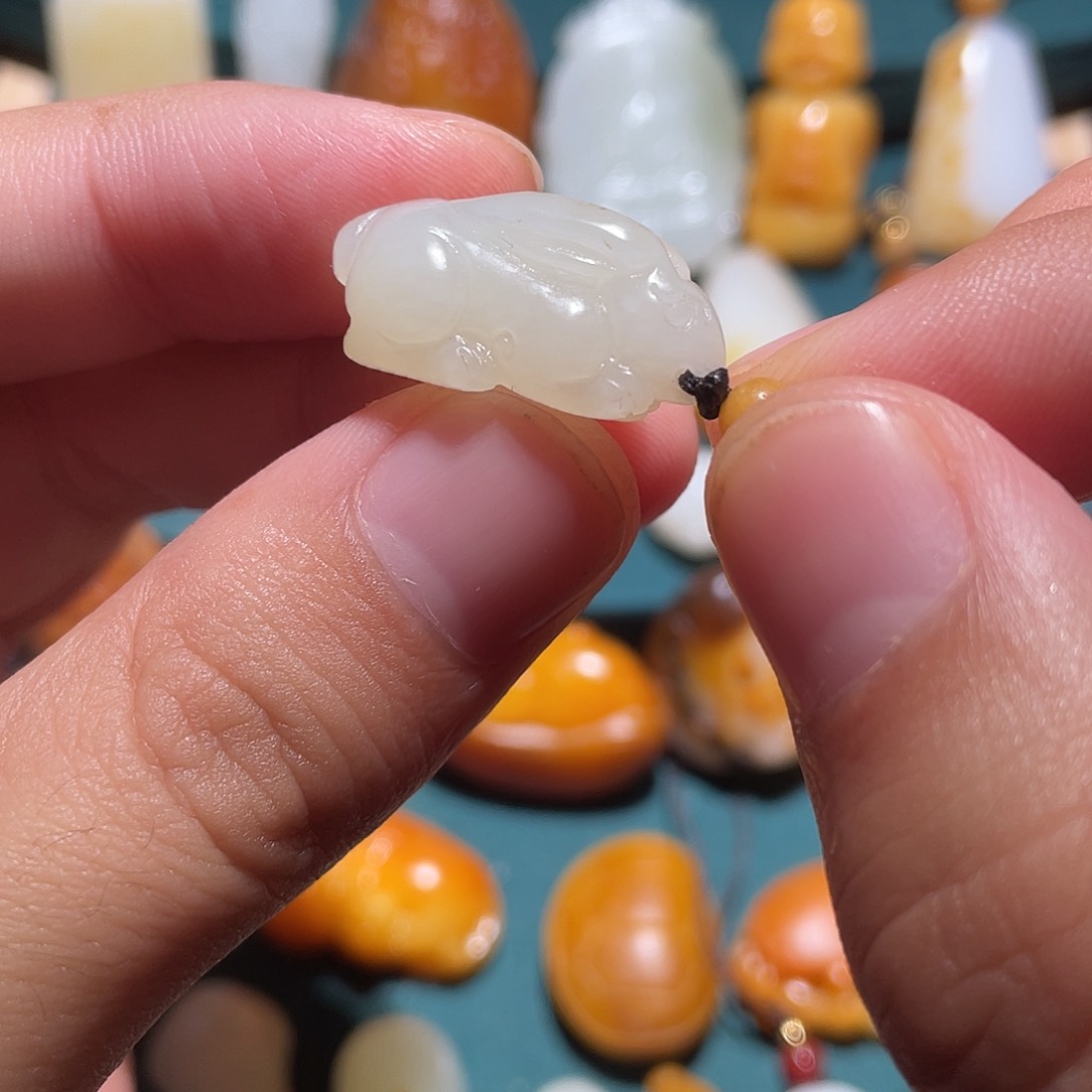 和田玉挂件未镶嵌