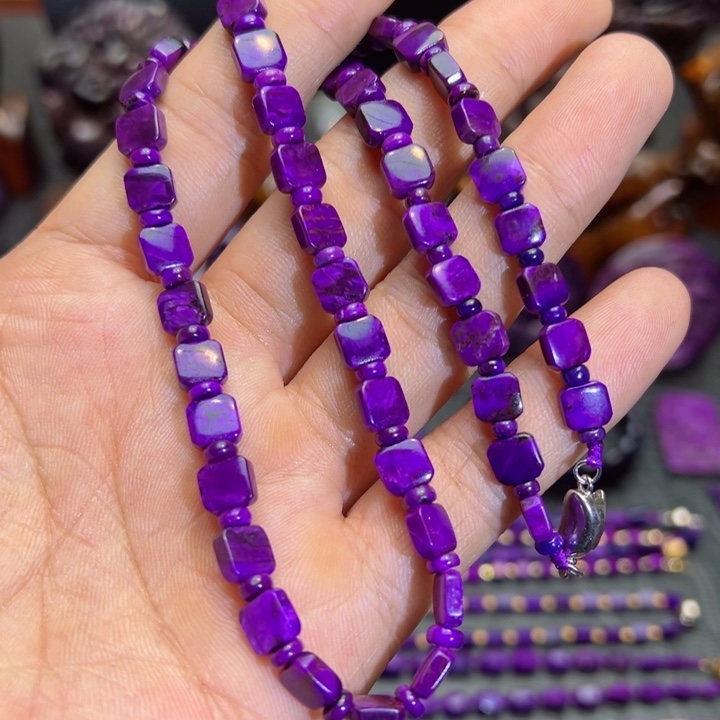 苏纪石（舒俱来）项链银S925镶嵌