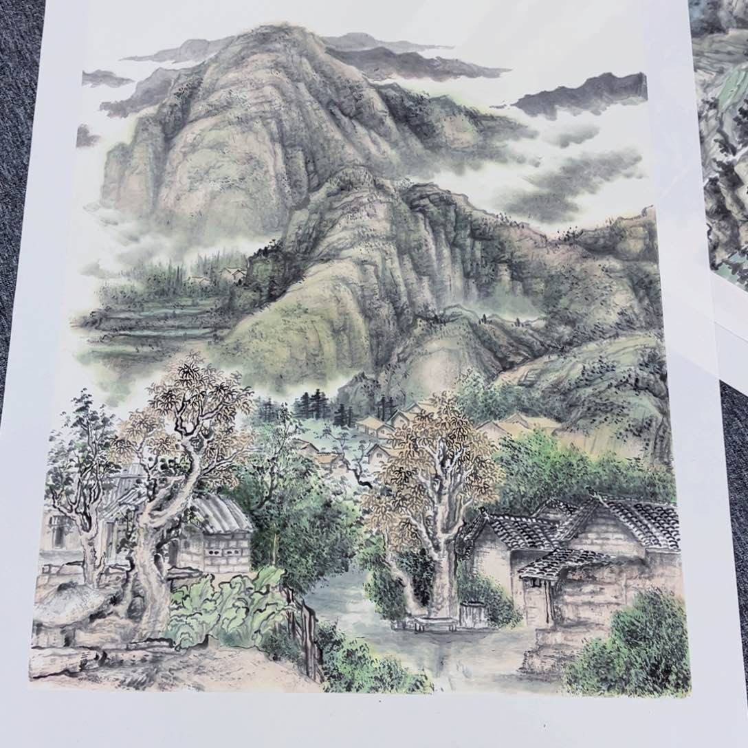 国画用****1绘画艺术作品