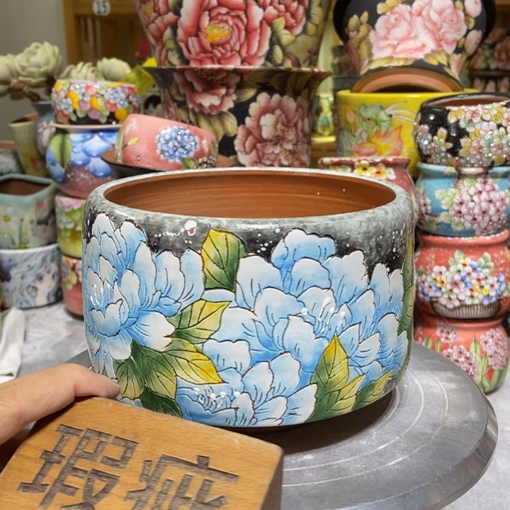 景德镇艺术手绘作品