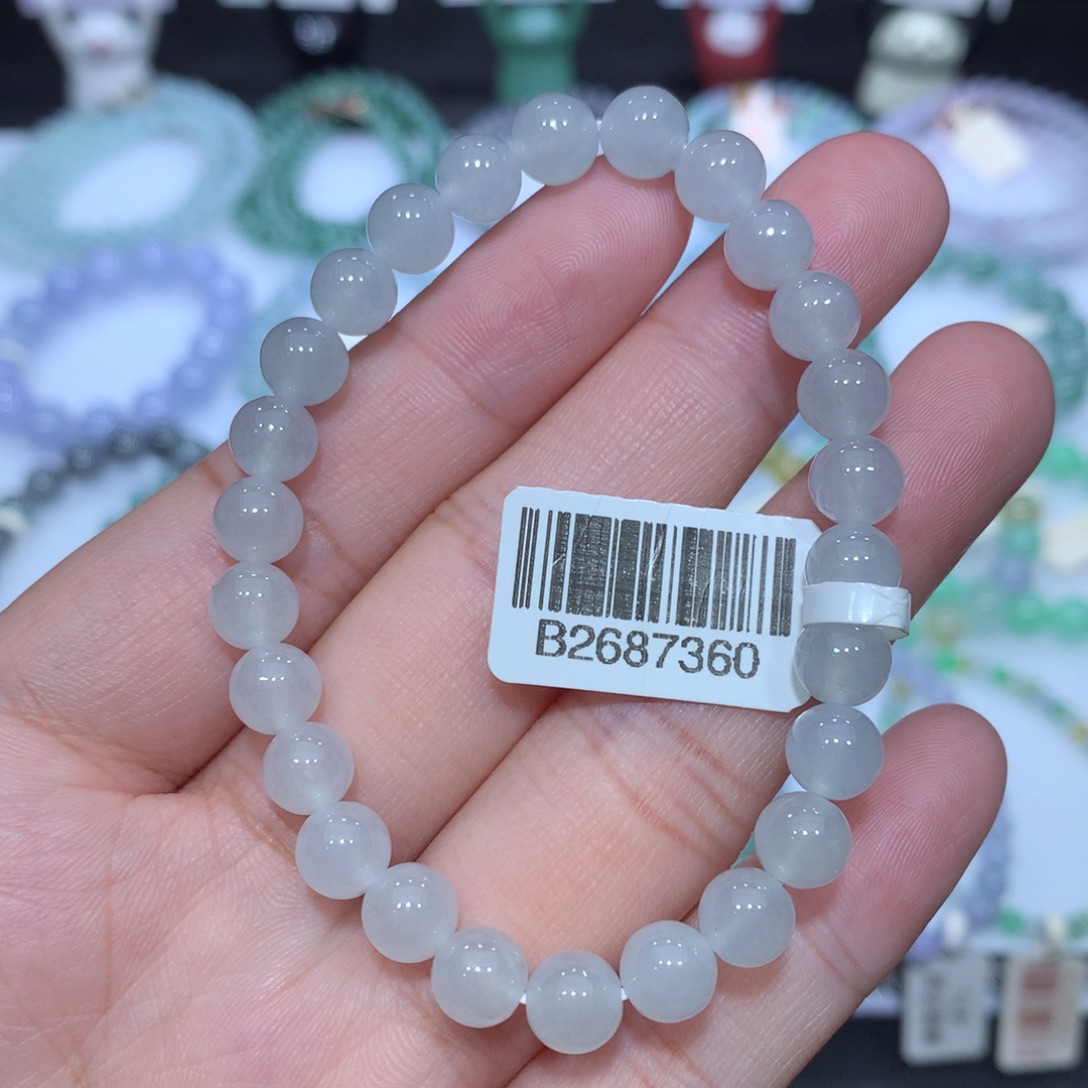 翡翠未镶嵌手串天然