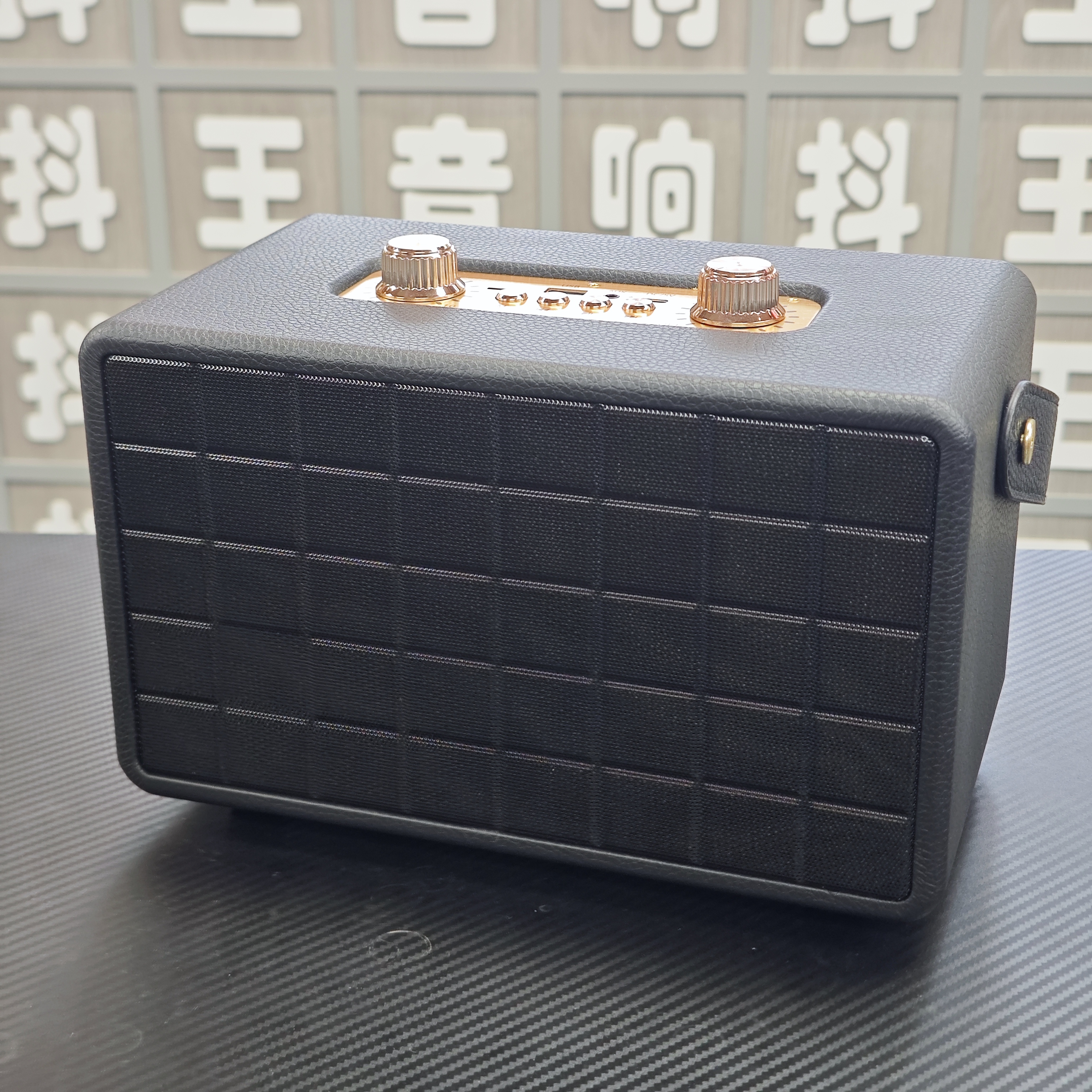 正品【复古音响】500桌面低音炮高音质大音量便携式无线蓝牙音箱