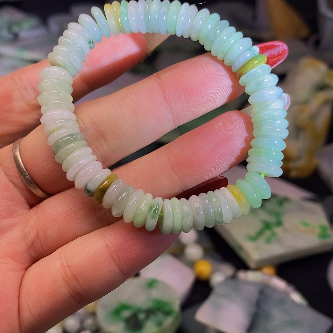 散珠翡翠天然翡翠