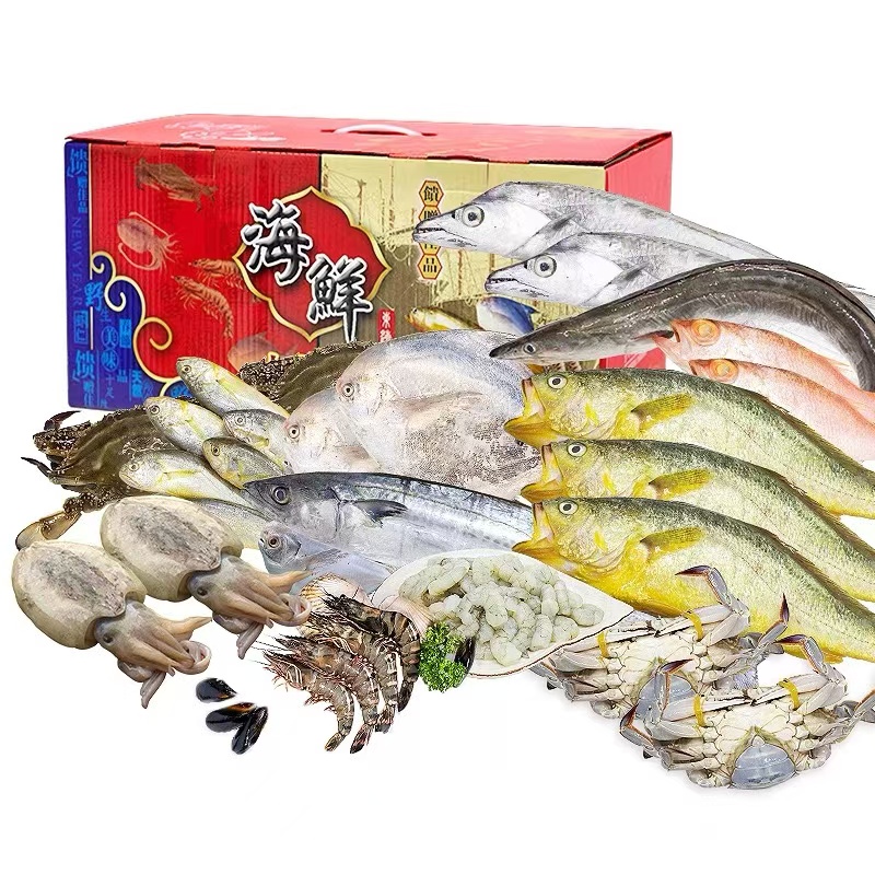 【白姐海鲜】断氧海鲜大礼包 