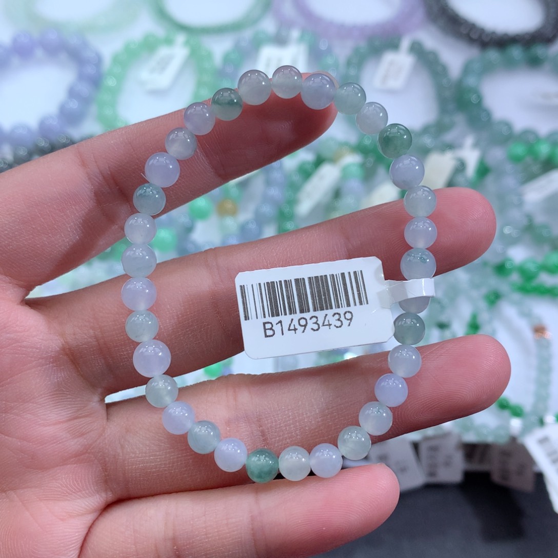 翡翠手链未镶嵌天然