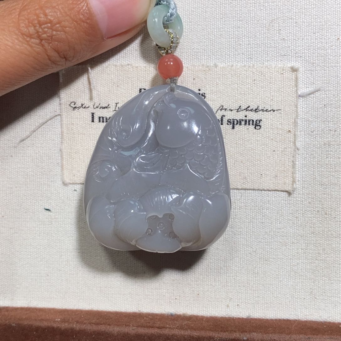 和田玉（糖玉）颈饰未镶嵌