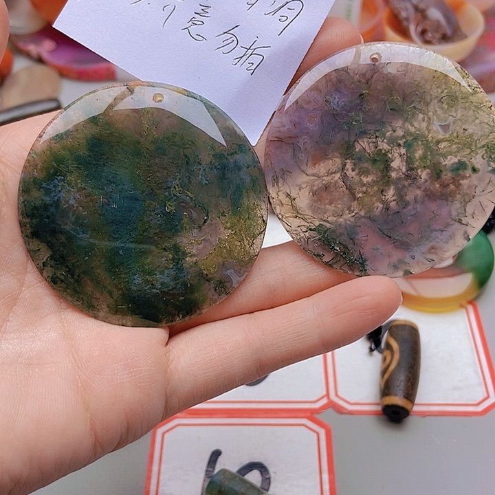 【闪购商品】玛瑙/玉髓珠宝半成品未镶嵌优*