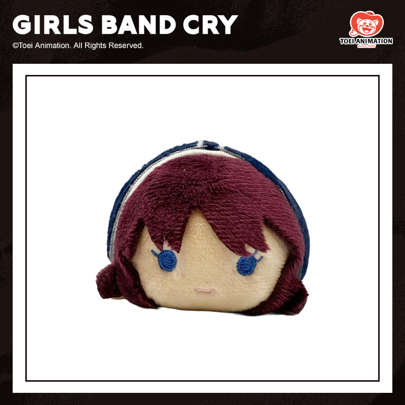 东映动画 Girls Band Cry 掌心毛绒玩偶 趴趴公仔 日本进口礼物