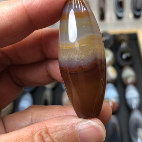 玛瑙/玉髓未镶嵌吊坠(不含链)